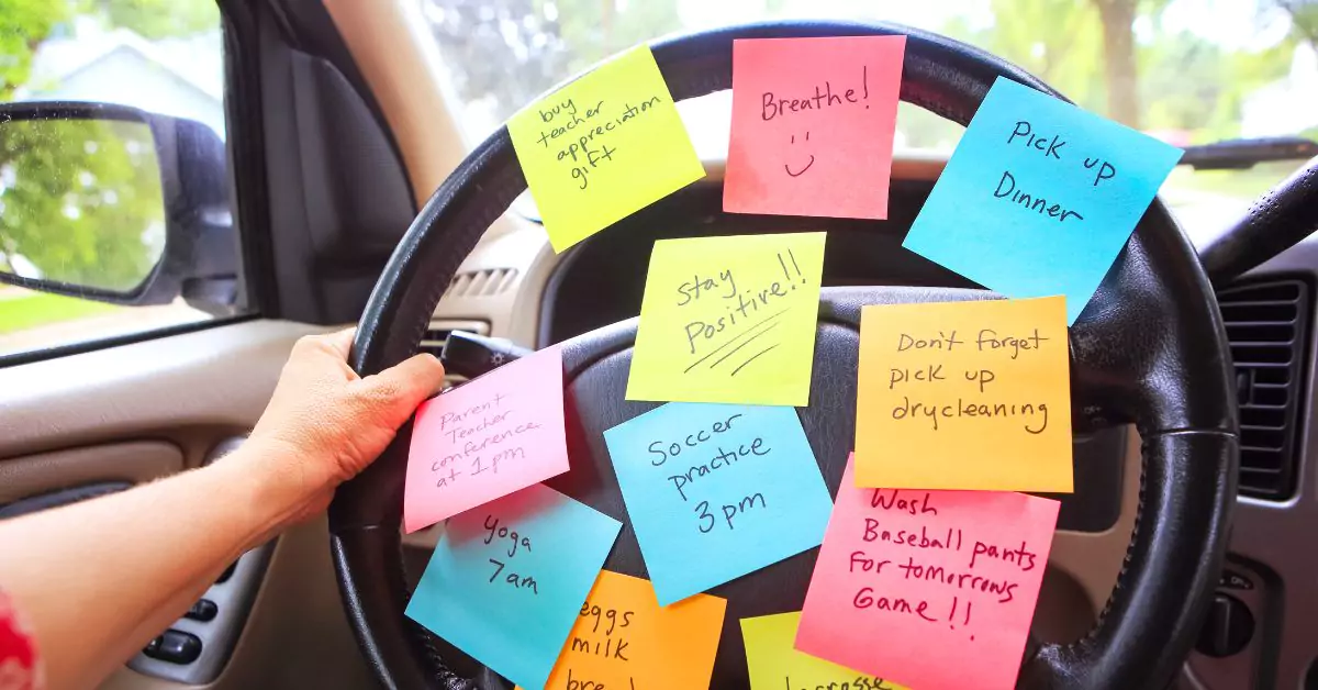 This image features affirmative notes for a mother.