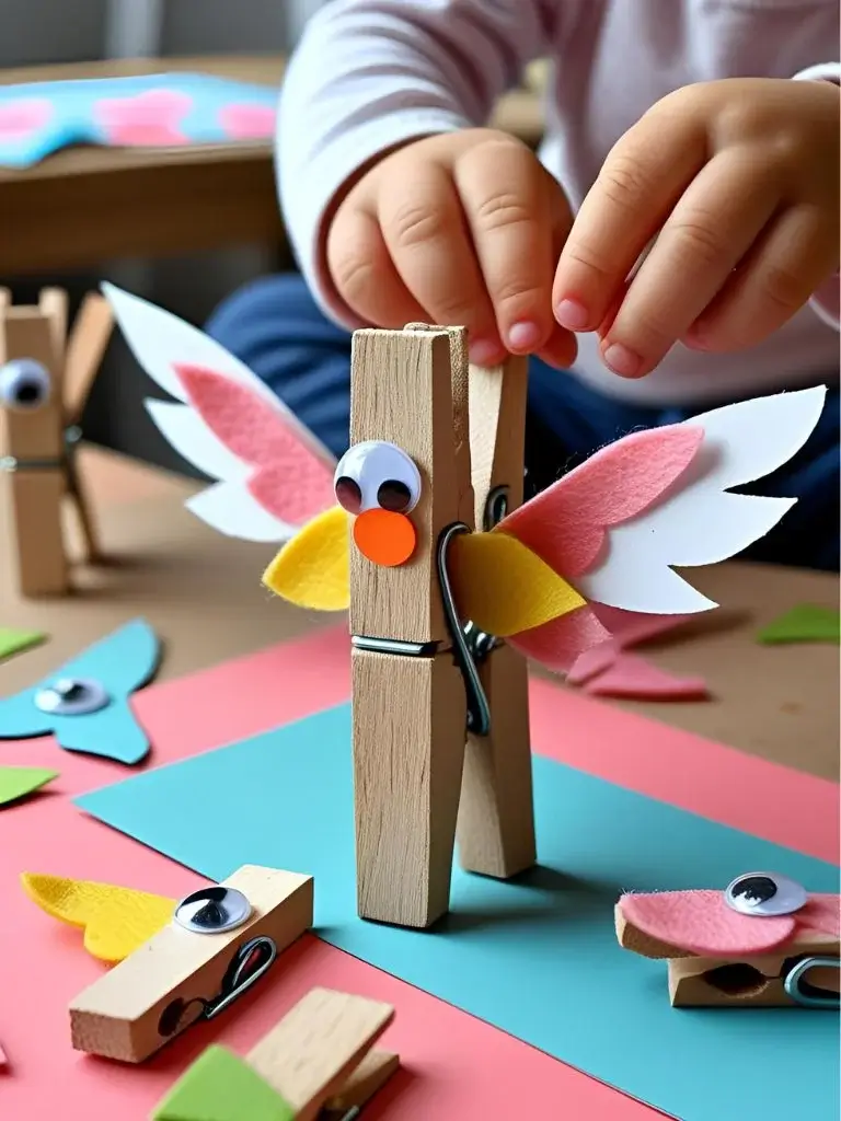 toy made out of clothespin 