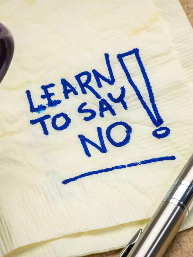 Say “No” Without the Guilt Trip

