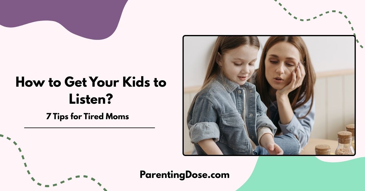 how to get your kids to listen - featured image