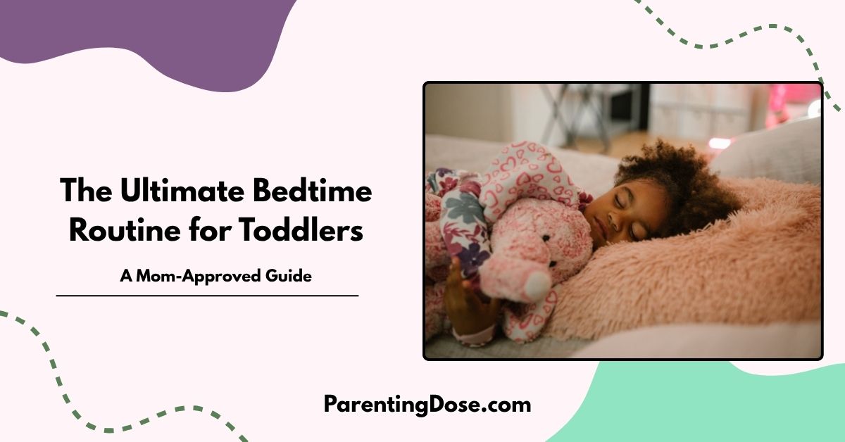 Toddler sleeping routine - featured image
